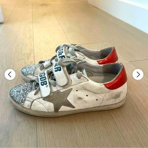Golden Goose Old School Low-Top Sneakers - Size 6.5